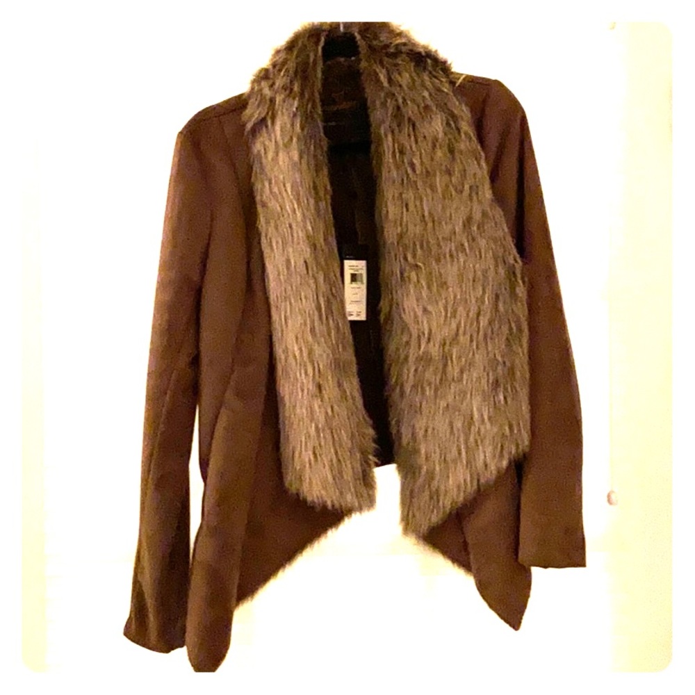 Bcbg Allegea Daux Fur Jacket